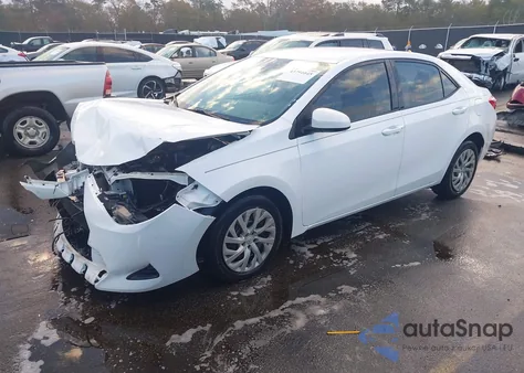 2018 Toyota Corolla Le z USA, uszkodzony, nr VIN 2T1BURHE9JC992597